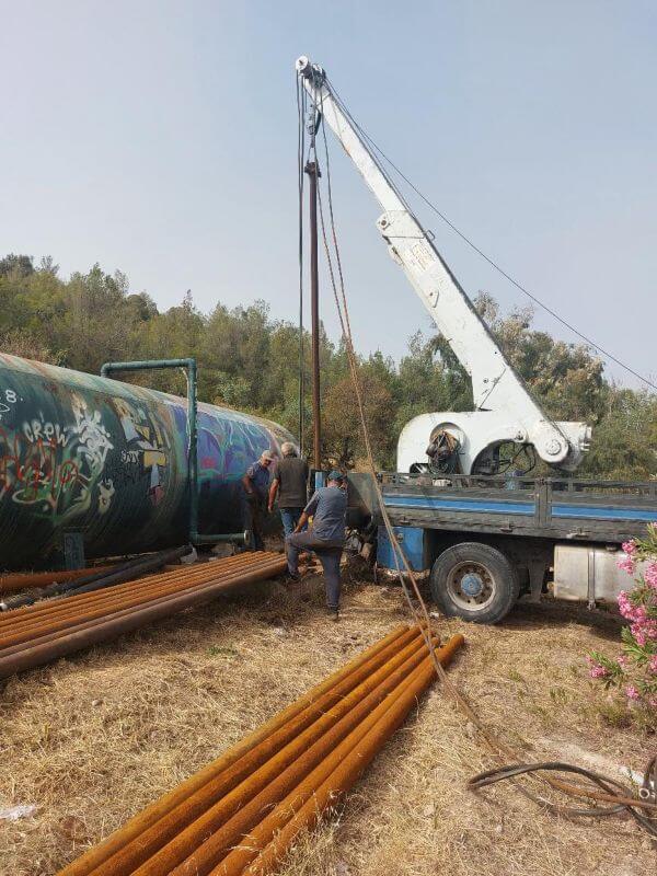 Ξεκίνησε η συντήρηση των γεωτρήσεων στην Ηλιούπολη